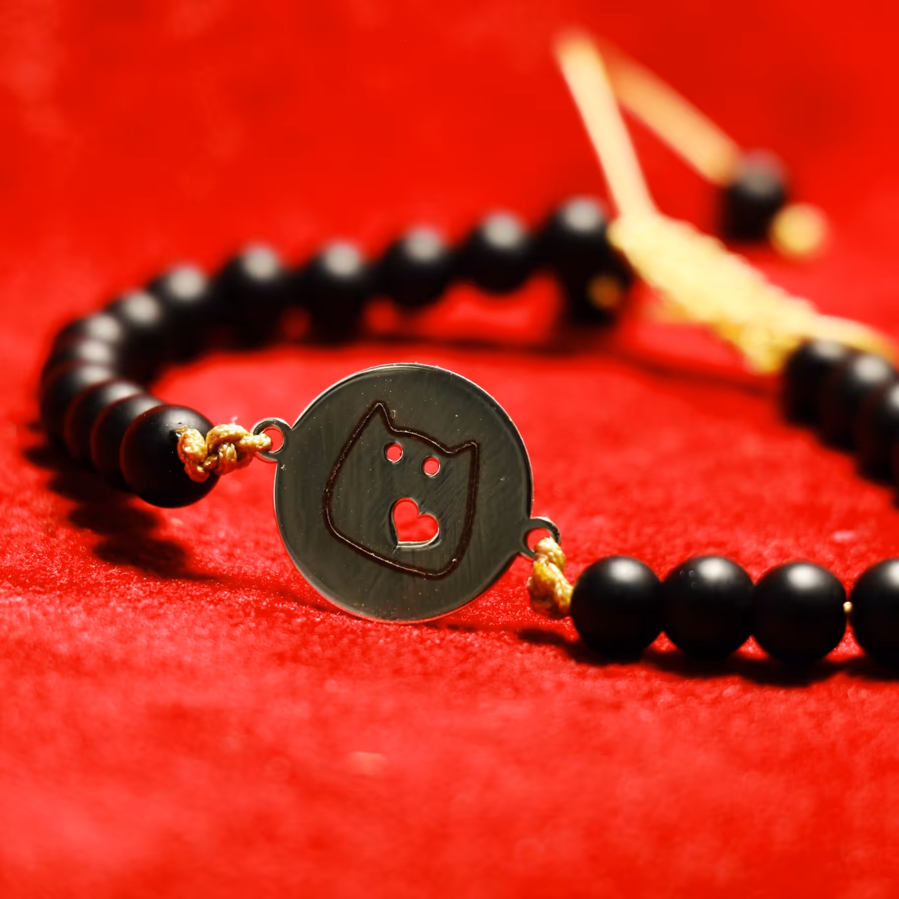 دستبند اونیکس گربه 