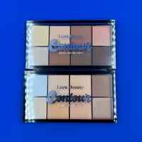 پالت کانتور و هایلایتر 8 رنگ لورا بیوتی 