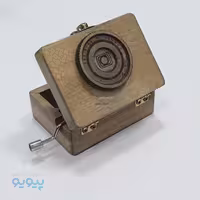 جعبه موزیکال چوبی طرح دوربین