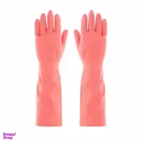 دستکش نظافت ساق بلند رزمریم مدل SB سایز بزرگ