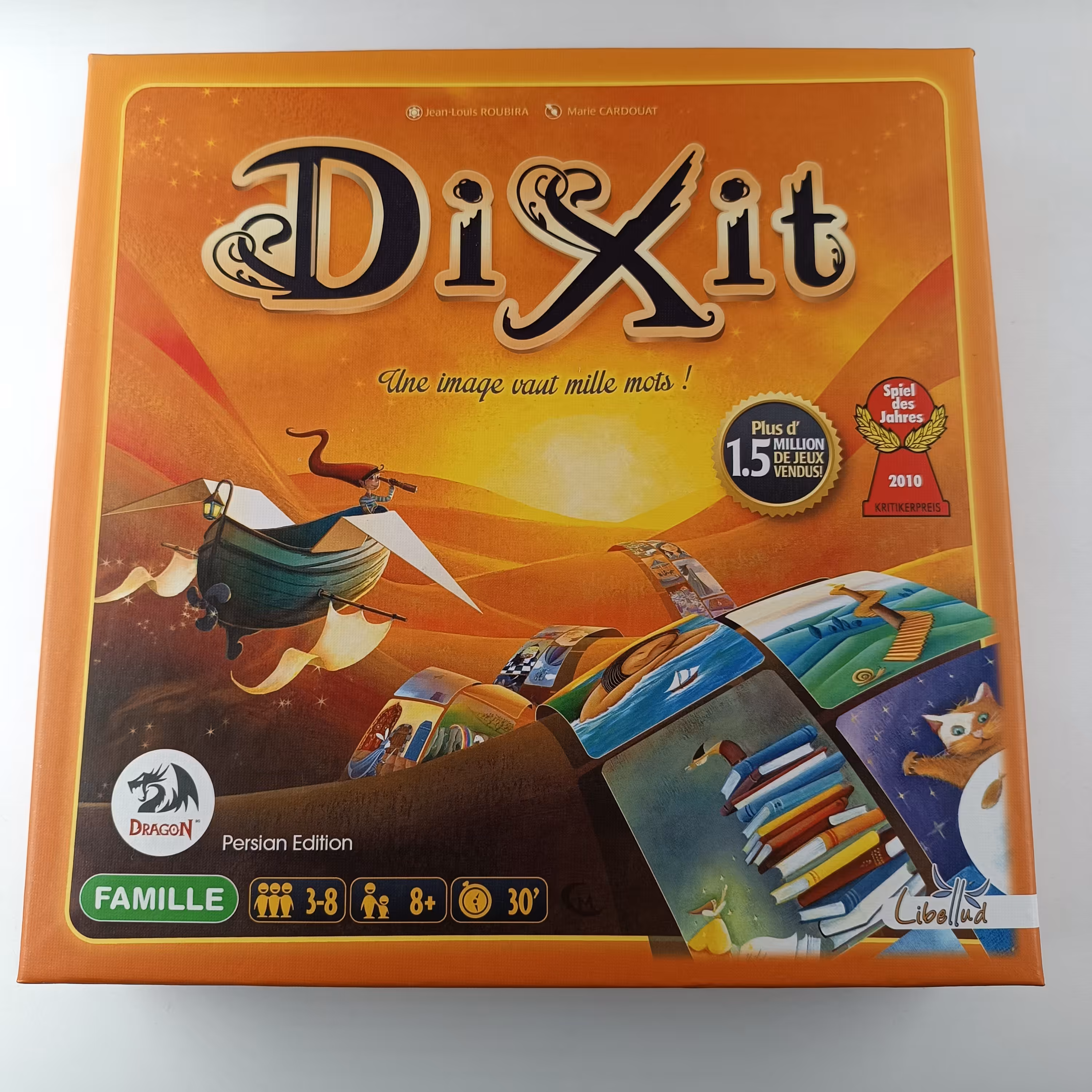 بازی فکری دیکست (Dixit) 8 سال به بالا به همراه راهنمای فارسی