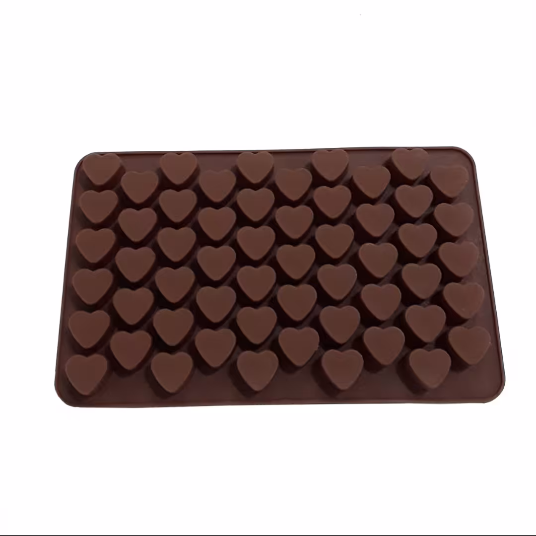 قالب شکلات سلیکونی طرح قلب ریز