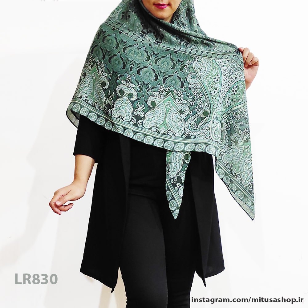 روسری نخی کد LR830