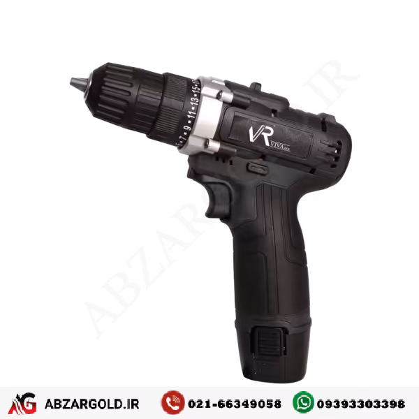 دریل پیچ گوشتی شارژی تک باطری ویوارکس مدل VR12V-1C