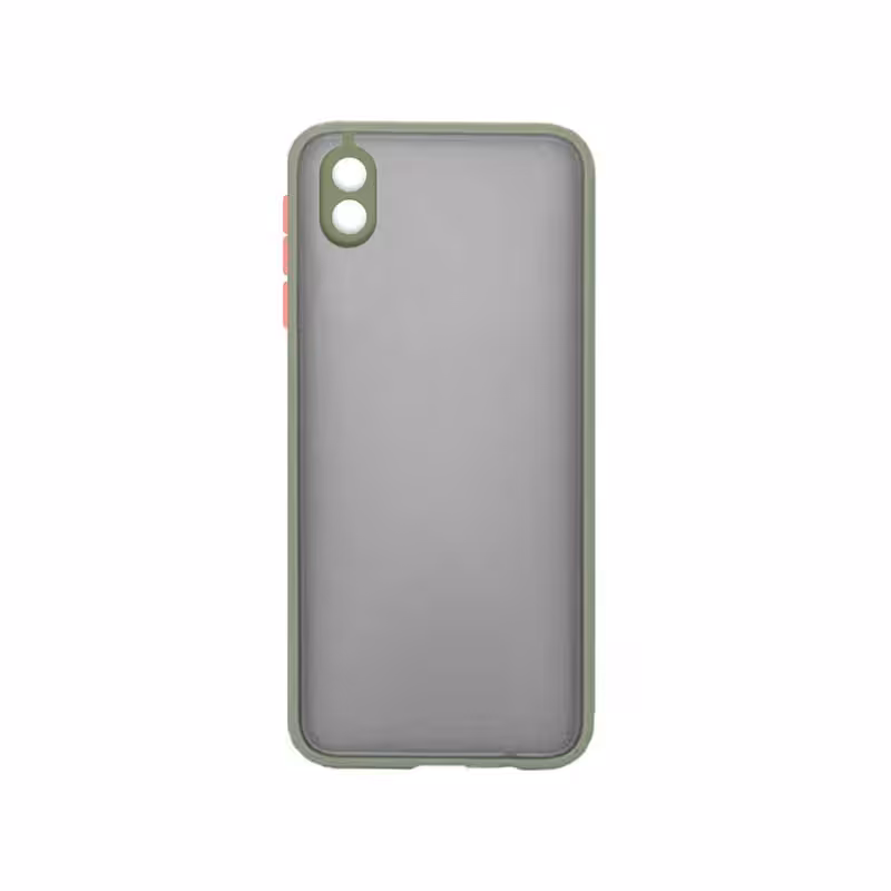 قاب پشت مات دور رنگی محافظ لنز دار گوشی موبایل سامسونگ A01 CORE