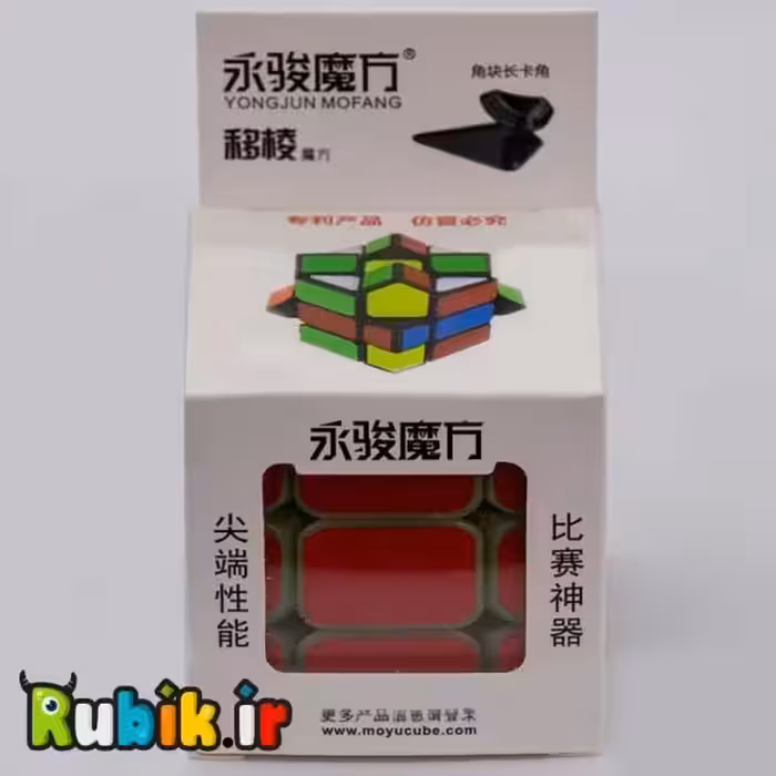 روبیک فیشر وای جی شبتاب (Fisher Cube YJ) + به همراه اشانتیون 
