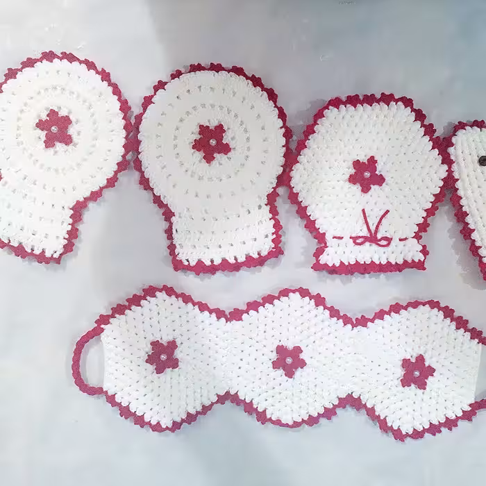 ست 5تیکه لیف عروس و داماد