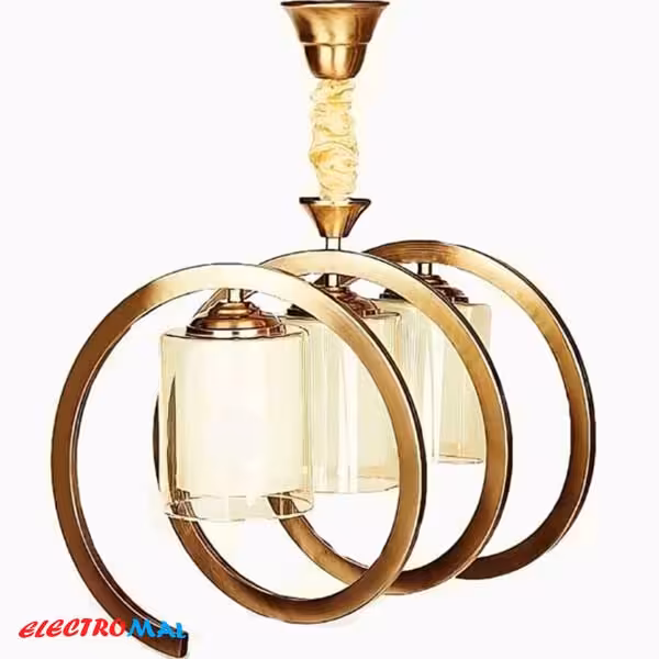 لوستر فنری 3 شعله