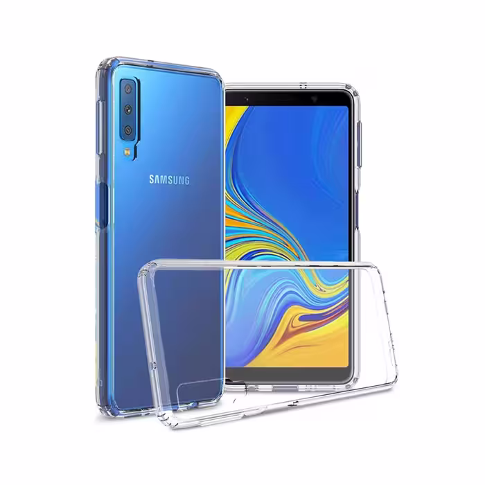 قاب ژله ای شفاف گوشی سامسونگ Samsung A7 2018 مدل Clear TPU