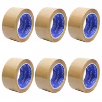 خرید چسب پهن قهوه ای جانسون JANSON عرض 5 سانت 90 یاردی بسته 6 عددی