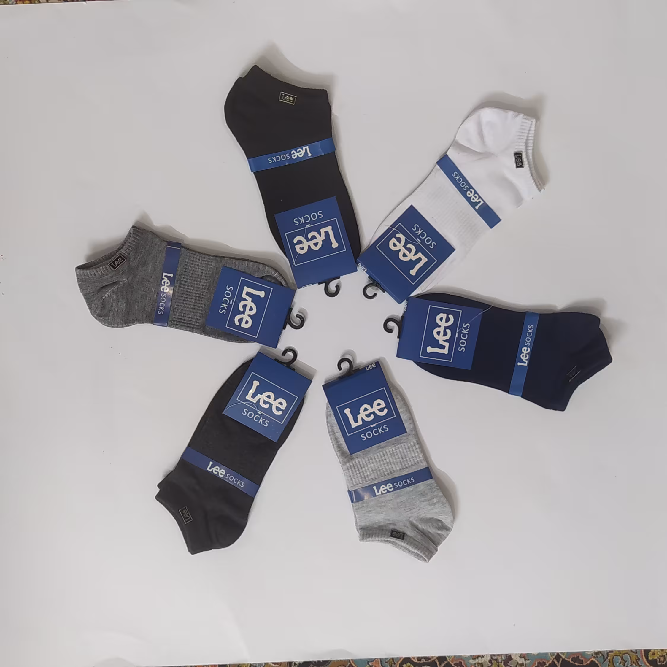 جوراب اسپرت ساق کوتاه  سایز بزرگ وارداتی 