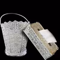 سطل وجادستمال با انواع تنوع شکل ورنگ درخدمت هم میهنان گرامی