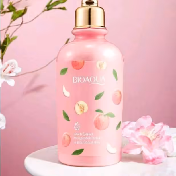 مرطوب کننده و آبرسان پوست هلو بیواکواBIOAQYA|مرطوب کننده بدن بیواکوا