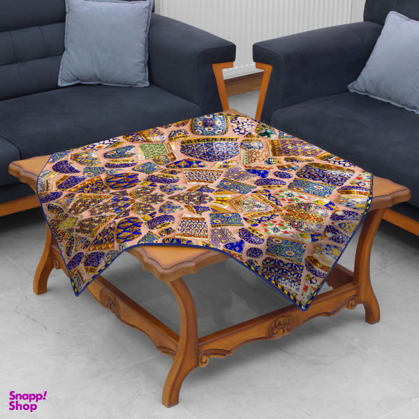 رومیزی طرح کاشی کد 933