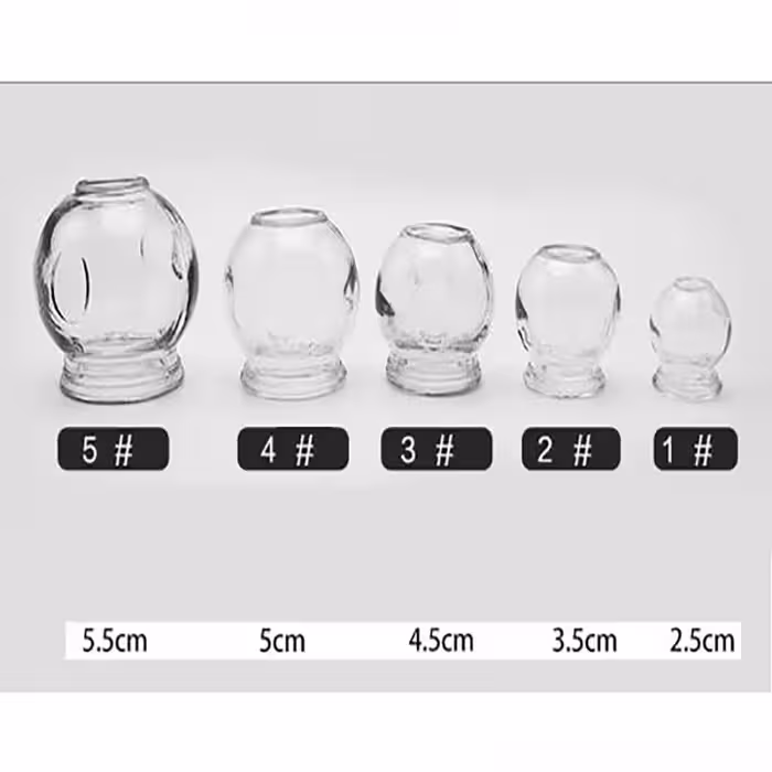 لیوان شیشه حجامت(بادکش گرم)