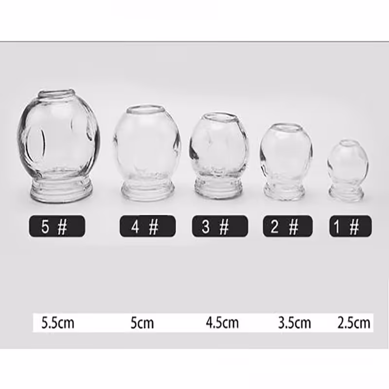 لیوان شیشه حجامت(بادکش گرم)