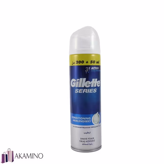 فوم اصلاح ژیلت سری 3X ACTION مدلCONDITIONING