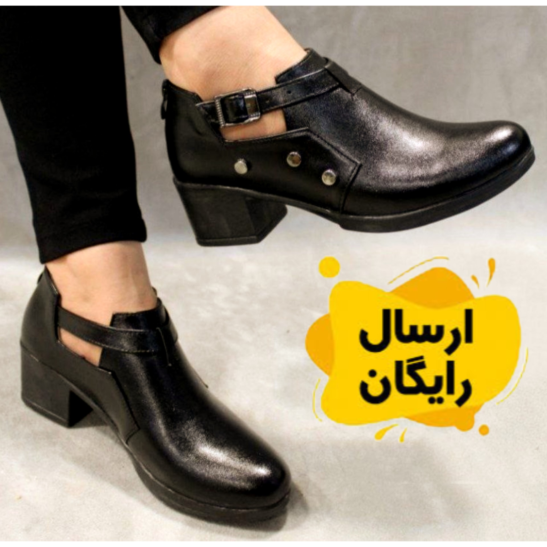 کفش زنانه مدل ترانه رنگ مشکی سایز 37