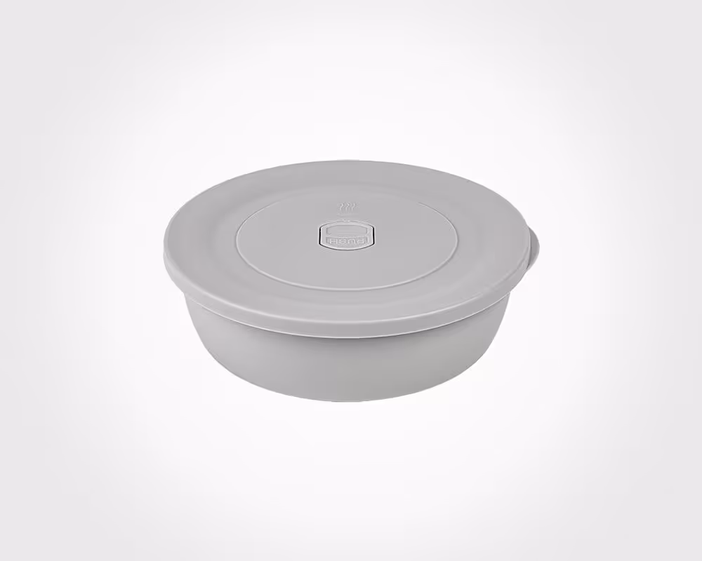 کاسه گرد دربدار 1.5 لیتر لیمون کد 2331