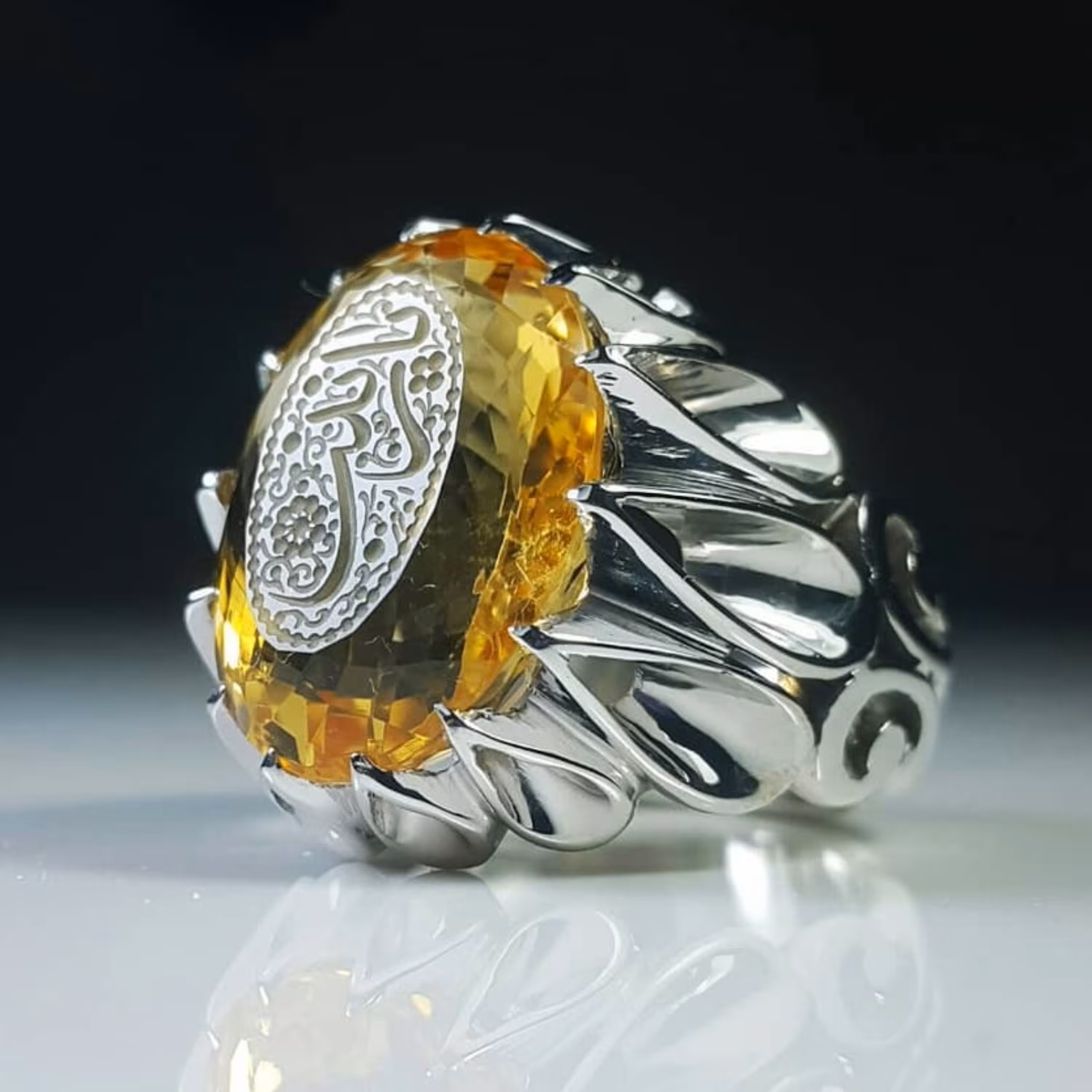 انگشتر سیترین (1)