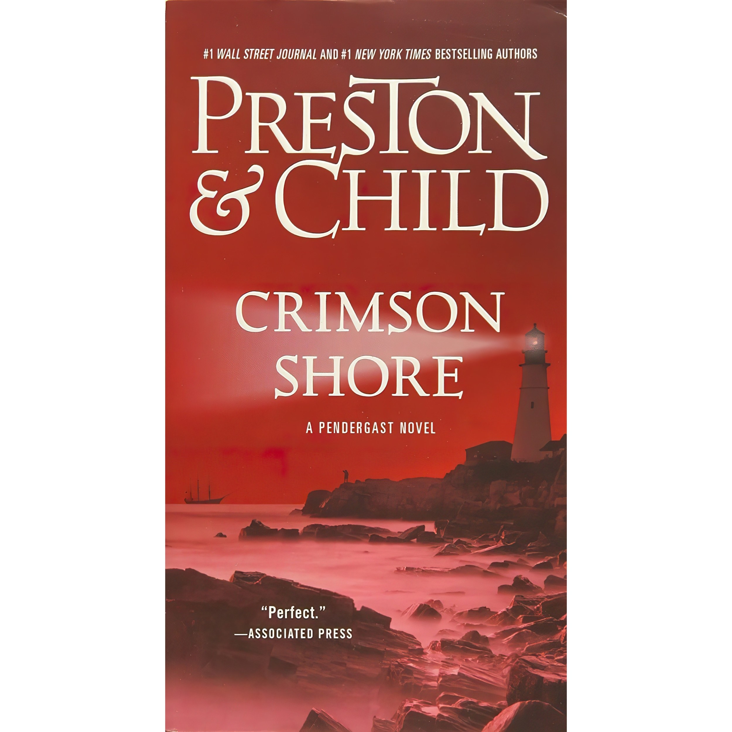 کتاب زبان اصلی Crimson Shore Agent Pendergast Series
