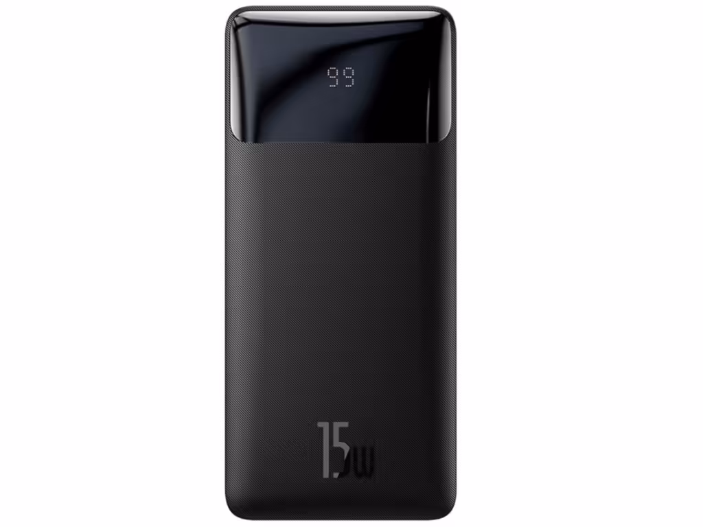 پاور بانک شارژ سریع 15 وات بیسوس Baseus Bipow Digital Display 20000mAh Power Bank PPDML-J01