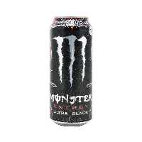 نوشیدنی انرژی زا بدون شکر 500 میل اولترا بلک مانستر - monster