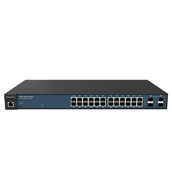سوییچ 24 پورت EnGenius مدل EWS1200-28TFP - فروشگاه اینترنتی طیف سنتر