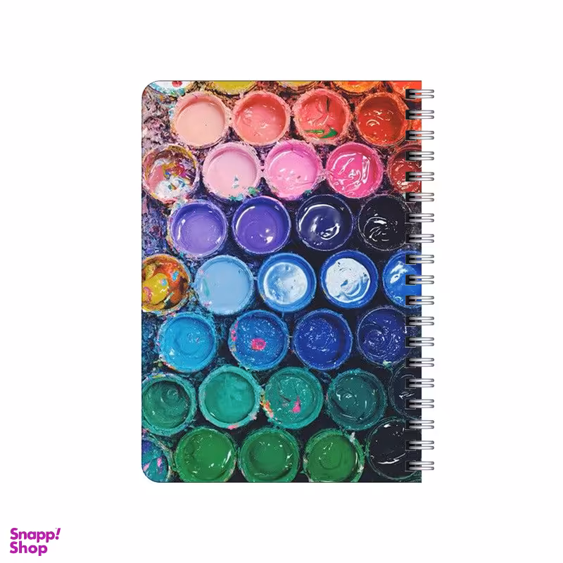 دفترچه یادداشت 80 برگ بامبیلیپ مدل پالت گواش کد 9712471