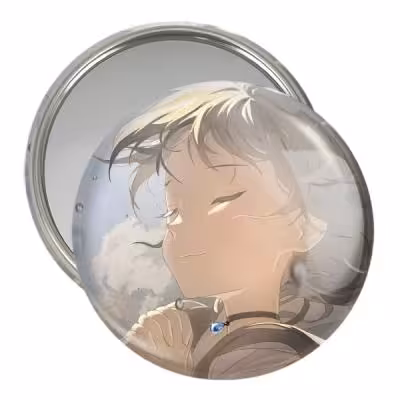 آینه جیبی خندالو مدل هینا انیمه تغییر آب و هوا با تو کد 17625