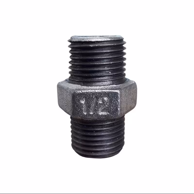 مغزی گالوانیزه 20 آهنی سایز یک دوم اینچ مناسب لوله کشی