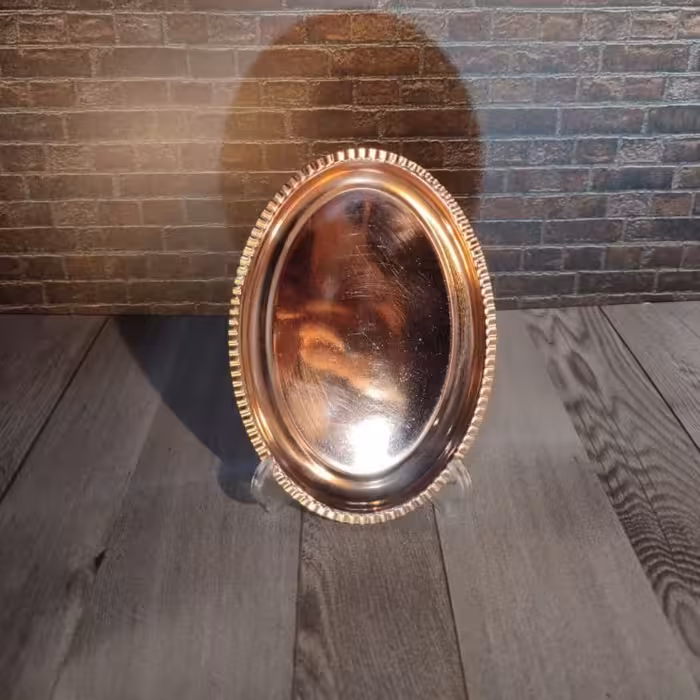 سینی نقلی مسی