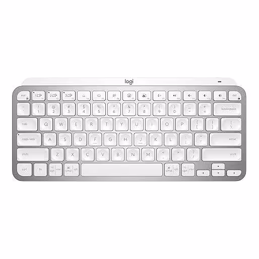 خرید کیبورد لاجیتک Logitech MX KEYS MINI Pale Grey با بهترین قیمت