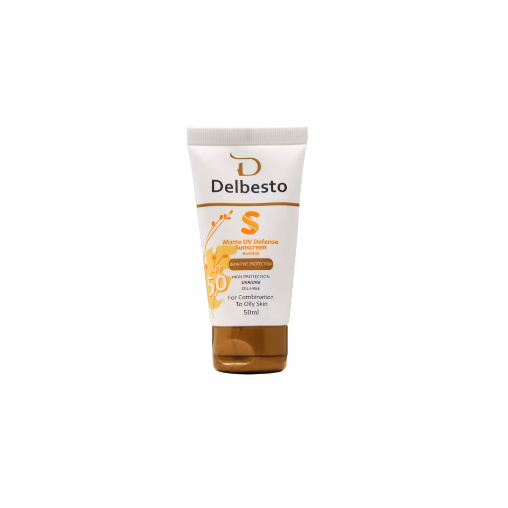 ضدآفتاب بی رنگ فاقد چربی دلبستو (SPF 50)