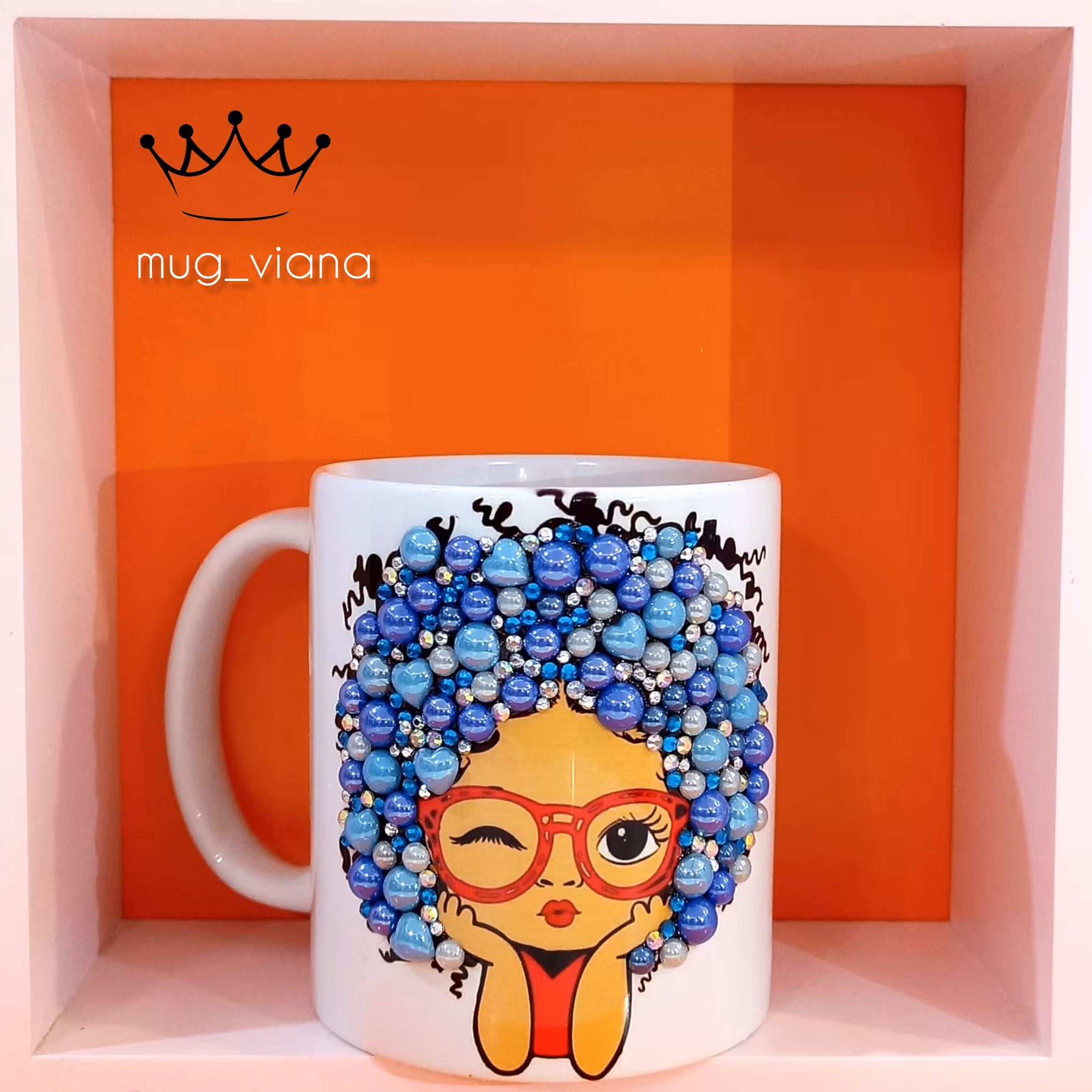 ماگ های فانتزی برجسته طرح دختر
