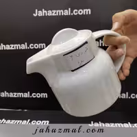 قوری چهار نفره هتلی سفید چینی تقدیس