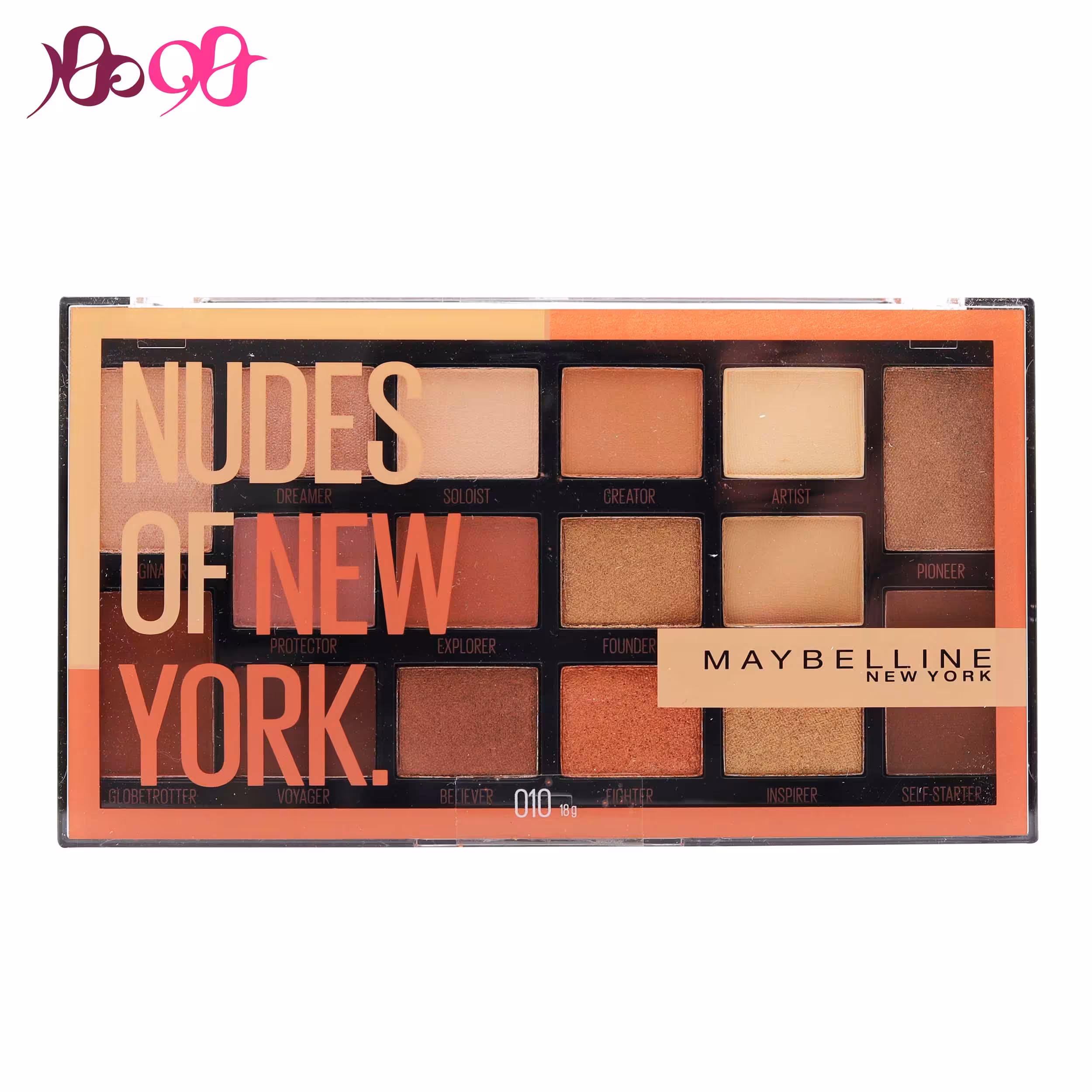 پالت سایه چشم میبلین مدل Nudes Of New York