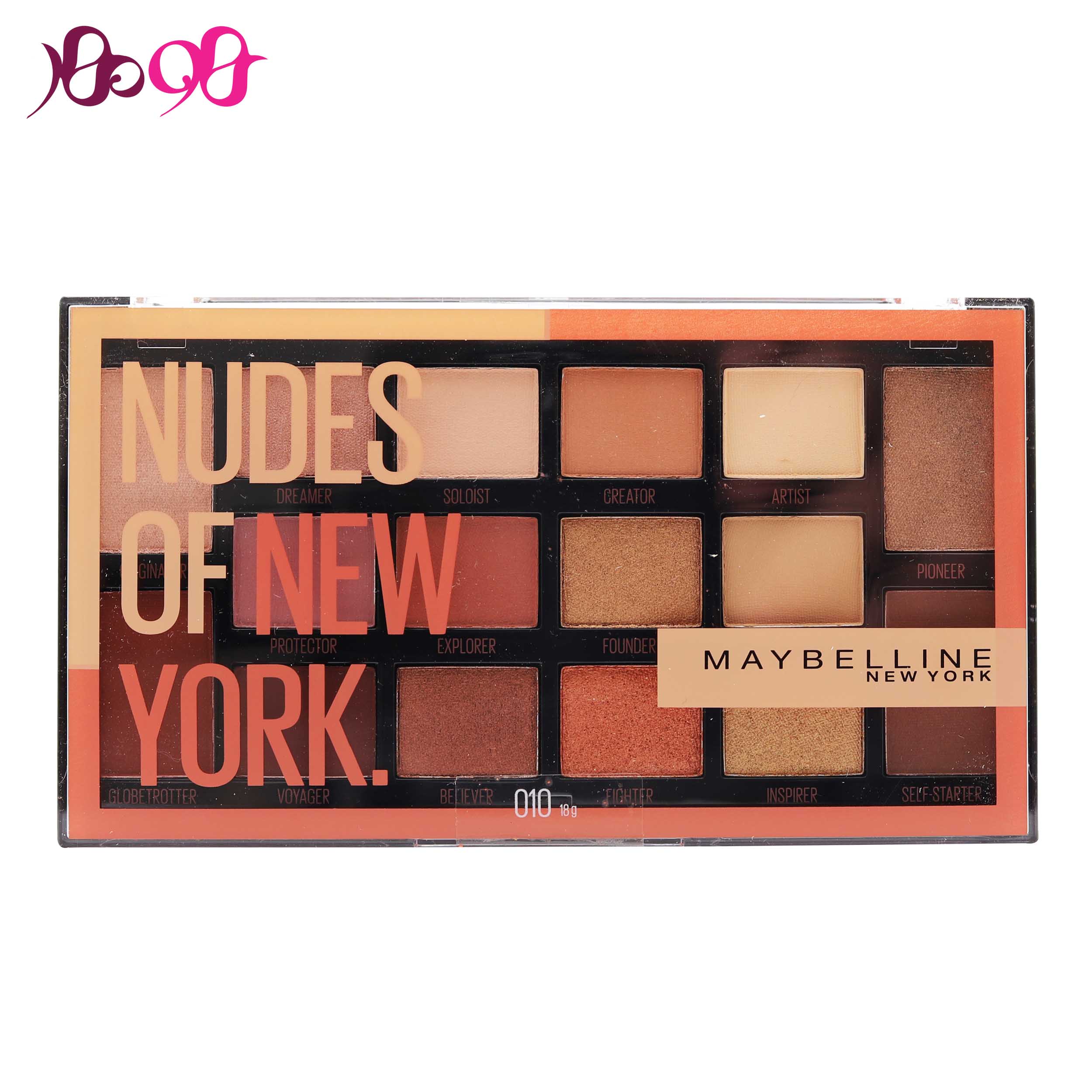 پالت سایه چشم میبلین مدل Nudes Of New York