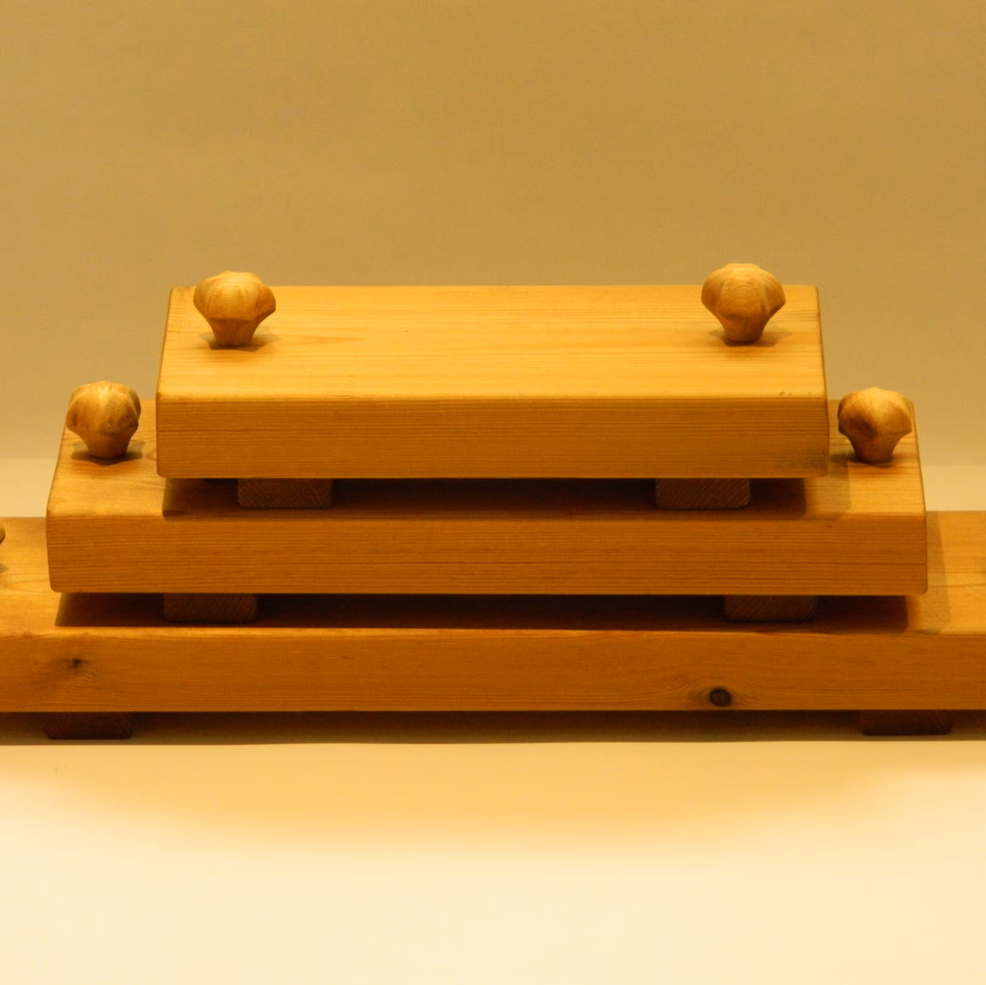 سینی سرو 3تیکه چوب فنلاندی و نانو شده ضداب ضد باکتری ضد قارچ و کپک 