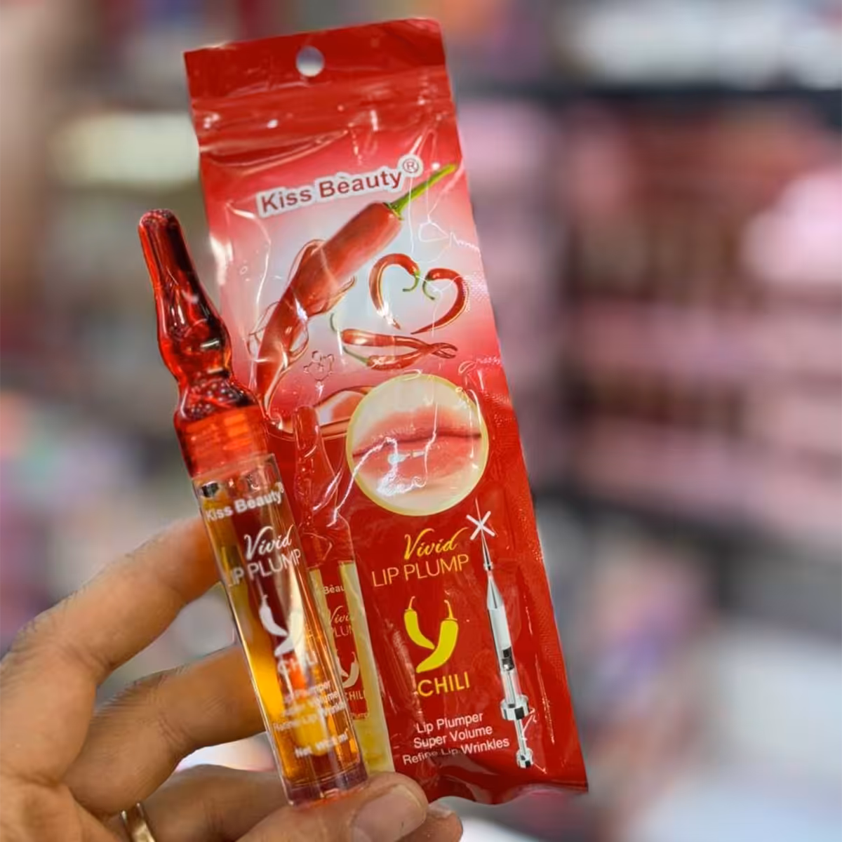 حجم دهنده لب فلفلی Kiss Beauty