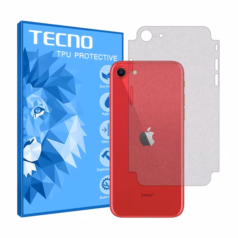 گلس پشت گوشی اپل iPhone SE 2020 مدل هیدروژلی مات برند تکنو کد M