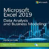 [EPUB] دانلود کتاب Microsoft Excel 2019 Data Analysis And Business Modeling, 6th ed, 2019