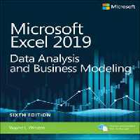 [EPUB] دانلود کتاب Microsoft Excel 2019 Data Analysis And Business Modeling, 6th ed, 2019