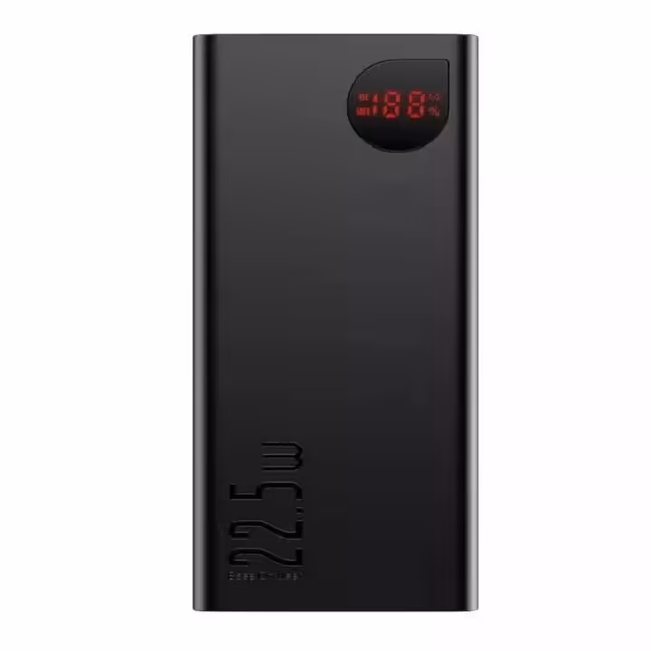 خرید و قیمت پاوربانک ظرفیت 10000 میلی آمپر 22.5 واتی باسئوس مدل Adaman Metal PPAD070001