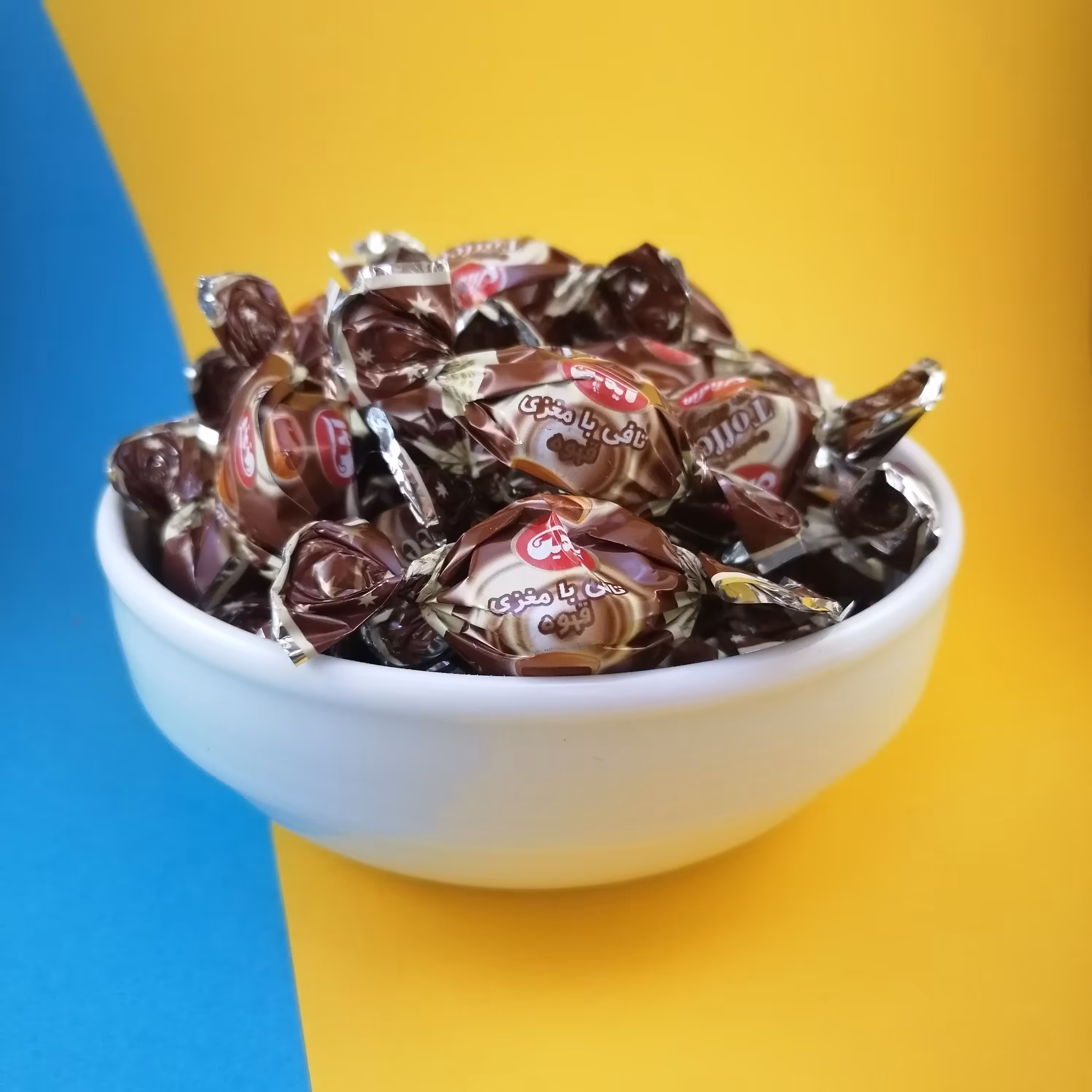 تافی با مغز قهوه برند آیدین (1 کیلوگرمی) خشکبار شفا