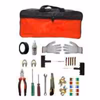 پکیج ابزار ضروری خودرو ای ام مجموعه 13 عددی