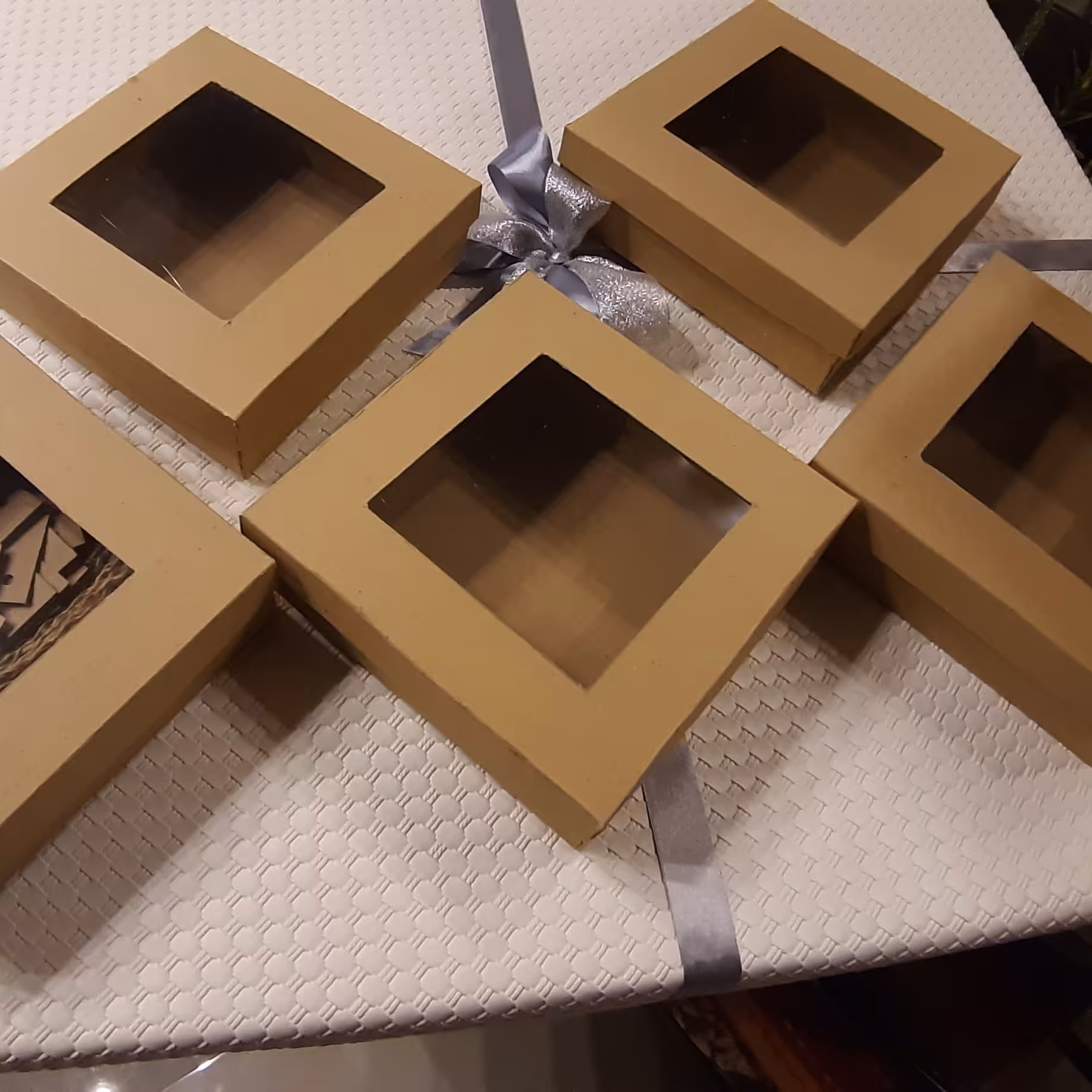 پک 10 تایی جعبه تبلیغاتی کرافت 20در20 عمق10 