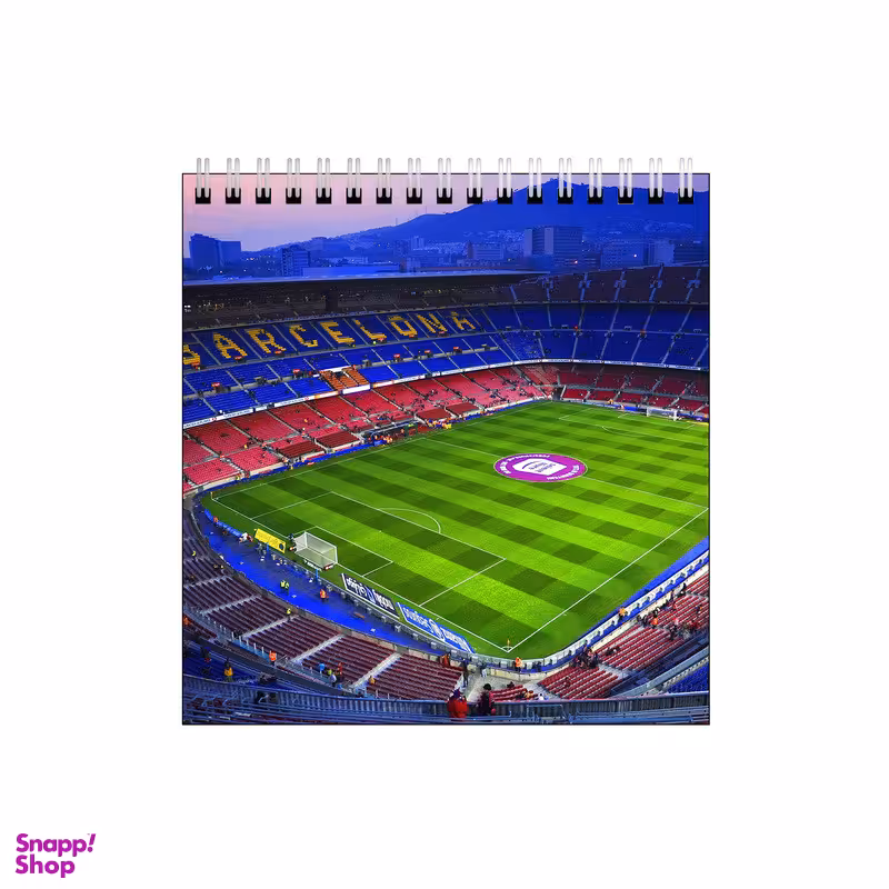 دفتر طراحی ۶۰ برگ مدل زمین چمن فوتبال کد 3427699