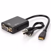مبدل  HDMI به VGA کی نت K-COHD2VGAP