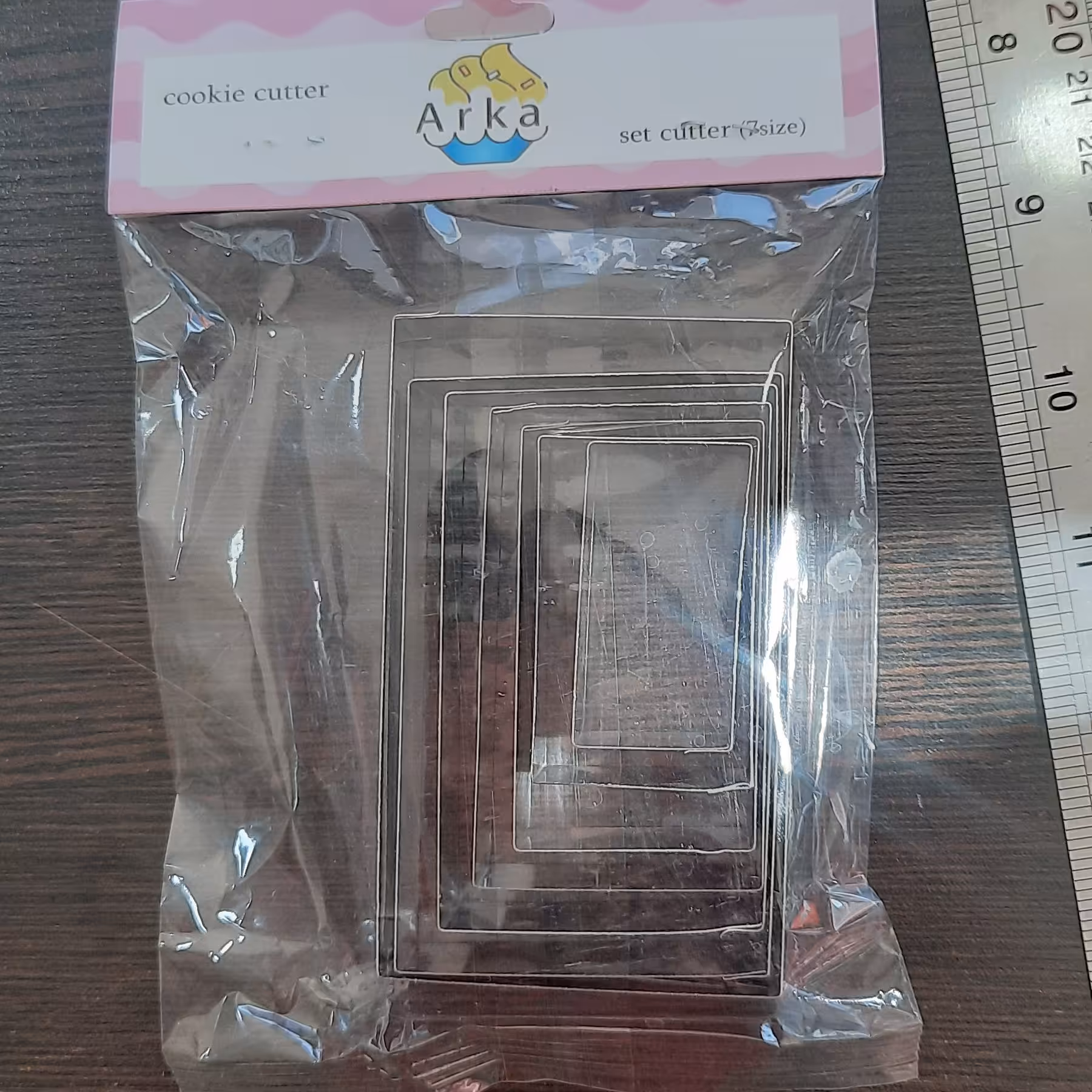 کاتر مستطیل 7عددی